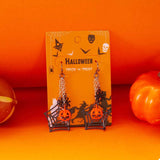 Halloween Spider Web Earrings - Trendsi - Flyclothing LLC