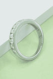 Moissanite 925 Sterling Silver Ring - Trendsi