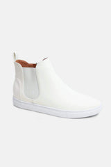 Beast Fashion Faux Suede Elastic Side Panel Sneakers - Trendsi - Flyclothing LLC