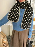 Polka Dot Warm Scarf - Trendsi - Flyclothing LLC