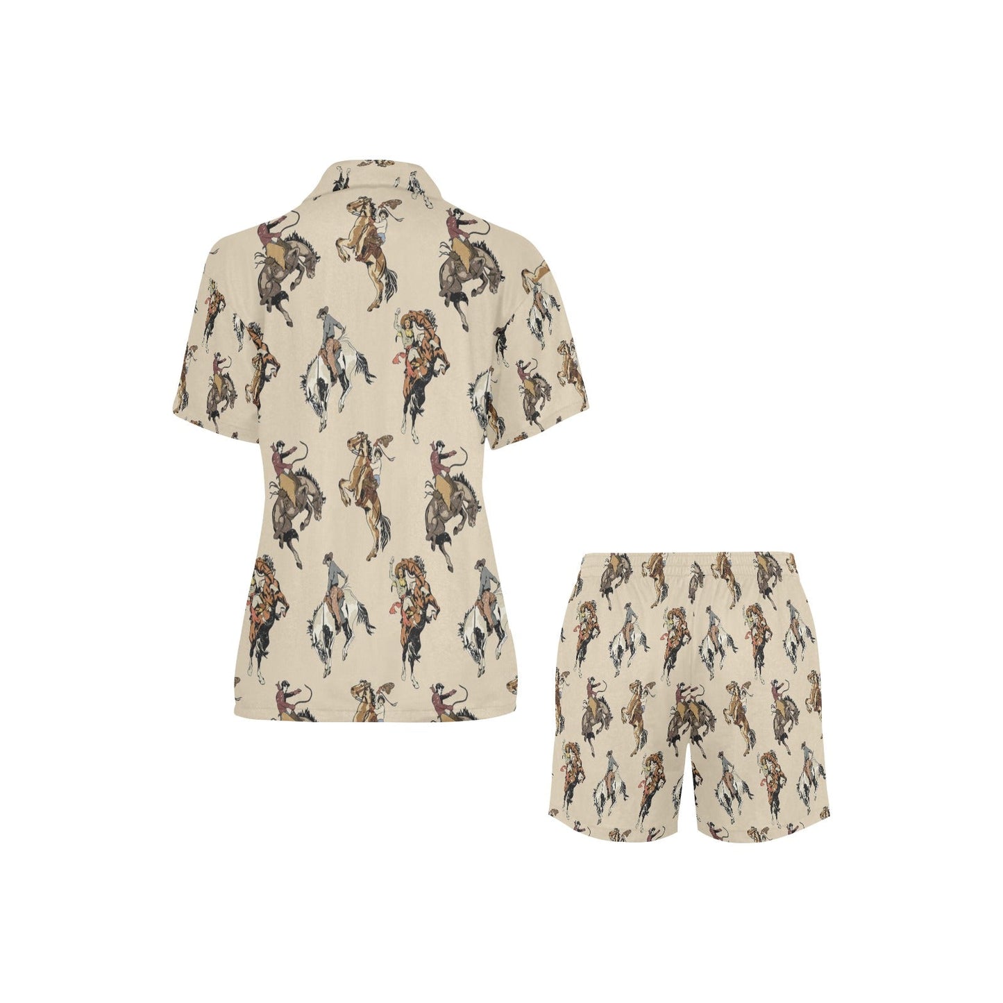 Baha Ranch Vintage Cowgirl Women's Western Pajama Set