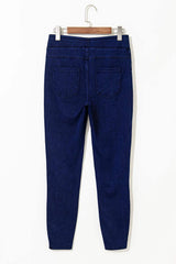 Skinny Jeans with Pockets - Trendsi - Flyclothing LLC