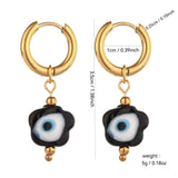 Lustrous Heart-Shaped Stainless Steel Earrings For Women - My Store - Flyclothing LLC