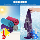 Sports Towel Physical Cooling Microfiber Instant Cool Ice Face Towels For Gym Swimming Yoga Running Cycling Quick Drying Towel - My Store - Flyclothing LLC