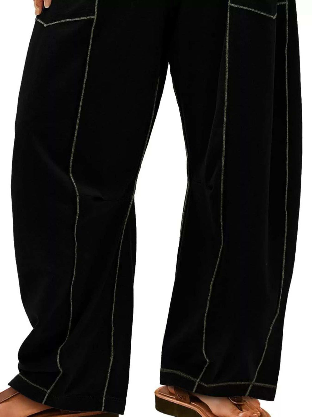 Drawstring Wide Leg Pants - Trendsi - Flyclothing LLC