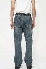 Mid Rise Jeans with Pockets - Trendsi - Flyclothing LLC