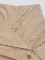 Perfee Asymmetric Mock Neck Long Sleeve Sweatshirt - Trendsi - Flyclothing LLC
