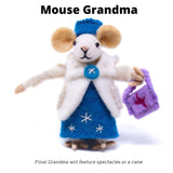 Family of Mice Handmade Fel Collectibles, Set of Five - Global Groove Direct - Flyclothing LLC