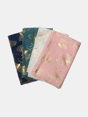 Ginkgo Leaf Polyester Scarf - Trendsi