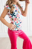 Magenta Velvet Bells - Mila & Rose ® - Flyclothing LLC