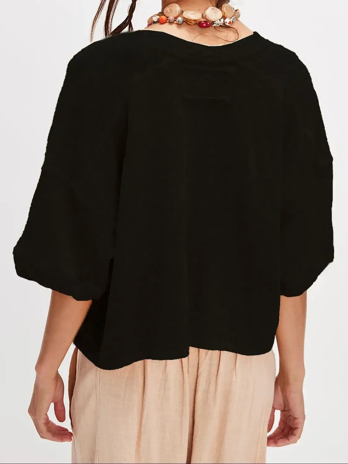 Button Down Half Sleeve Shirt - Trendsi - Flyclothing LLC