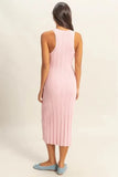 HYFVE Round Neck Bodycon Ribbed Knit Dress - Trendsi