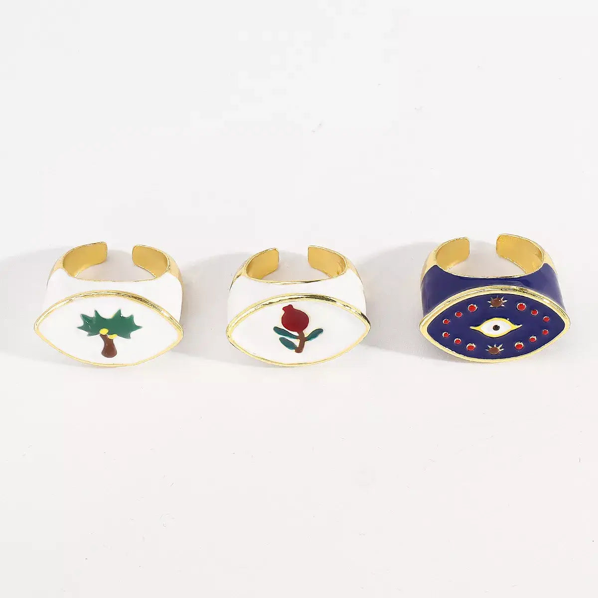 18K Gold-Plated Open Ring - Trendsi - Flyclothing LLC