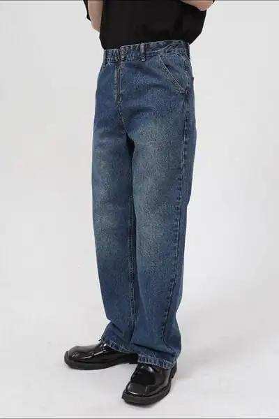 Mid Rise Baggy Jeans with Pockets - Trendsi - Flyclothing LLC