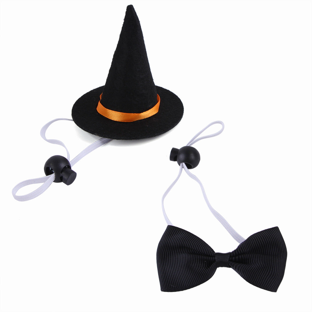 Halloween Pet Suit Wizard Hat Bow Tie - My Store - Flyclothing LLC