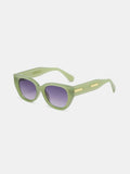 Cat Eye Polycarbonate Frame Sunglasses - Trendsi