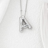 Copper Bubble Letter Pendant Necklace - Trendsi - Flyclothing LLC