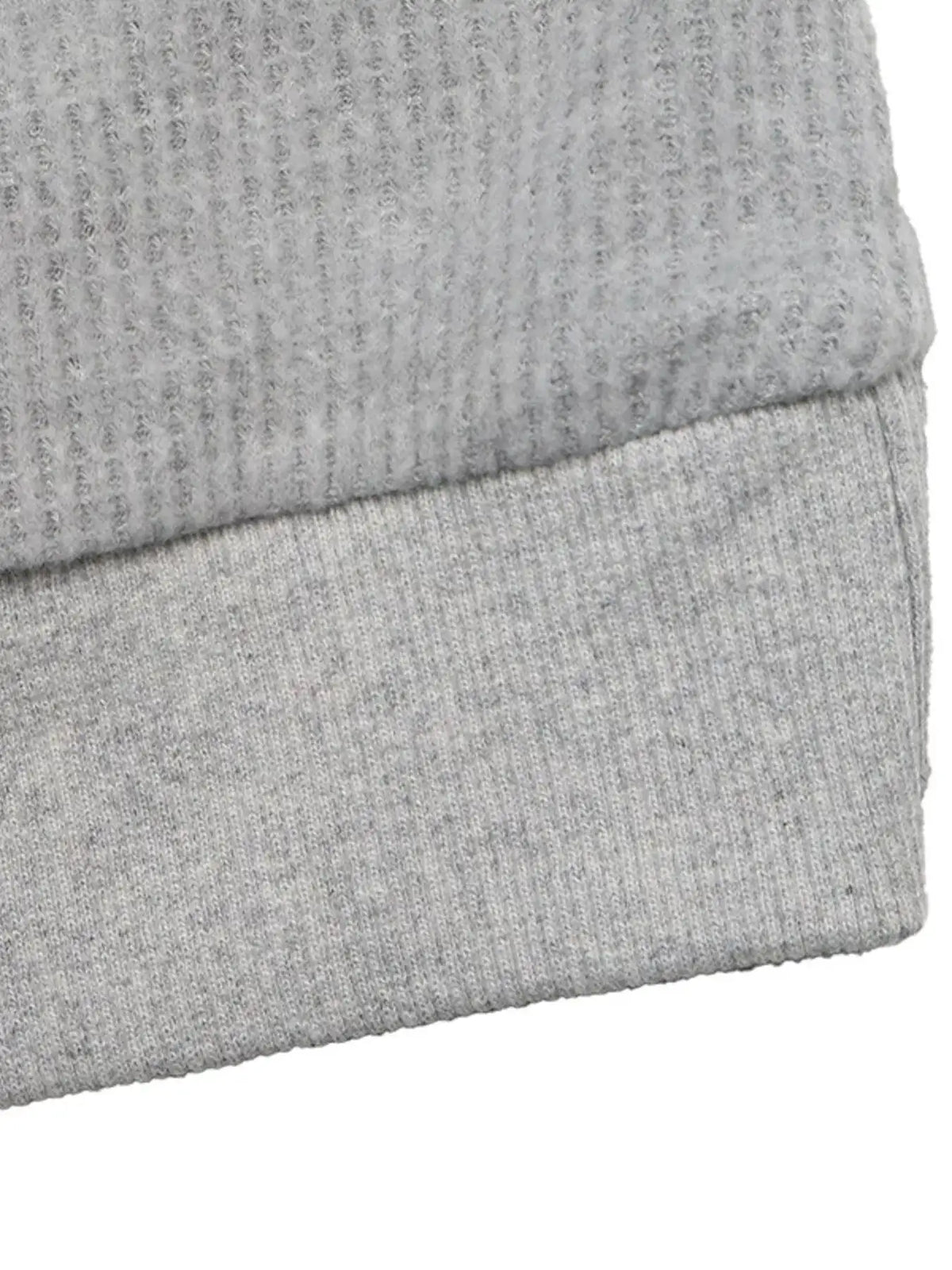 Striped Collar Dropped Shoulder Sweatshirt - Trendsi - Flyclothing LLC