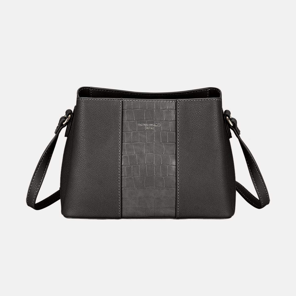 David Jones PU Leather Crossbody Bag - Trendsi - Flyclothing LLC