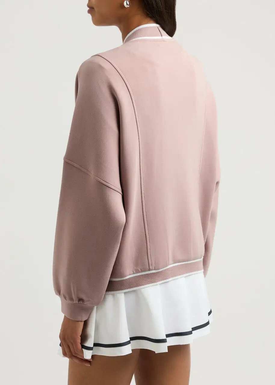 Contrast Trim V Neck Button Up Cardigan - Trendsi - Flyclothing LLC