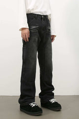Men's Baggy Jeans with Pockets - Trendsi - Flyclothing LLC