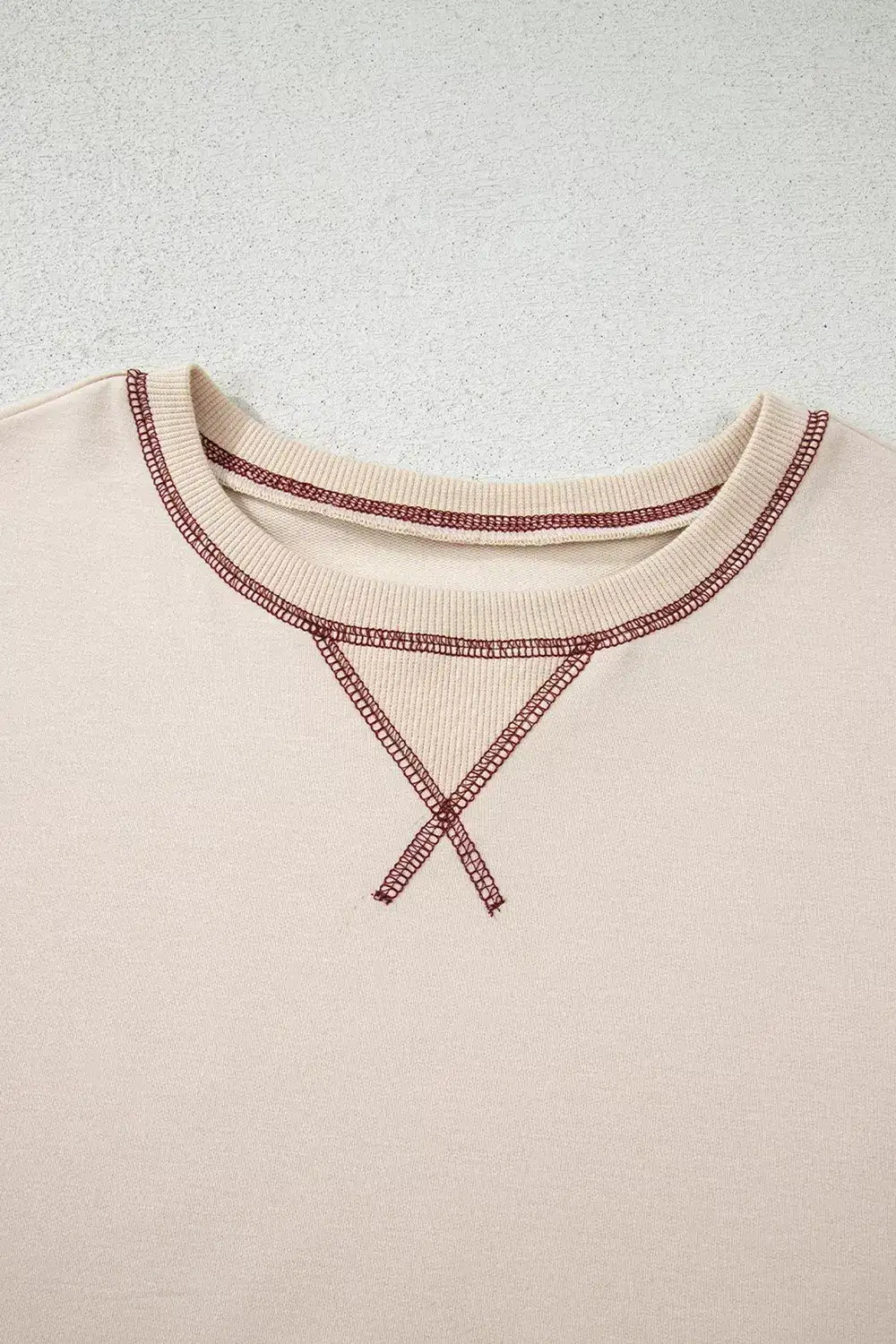 Slit Striped Long Sleeve Sweatshirt - Trendsi - Flyclothing LLC