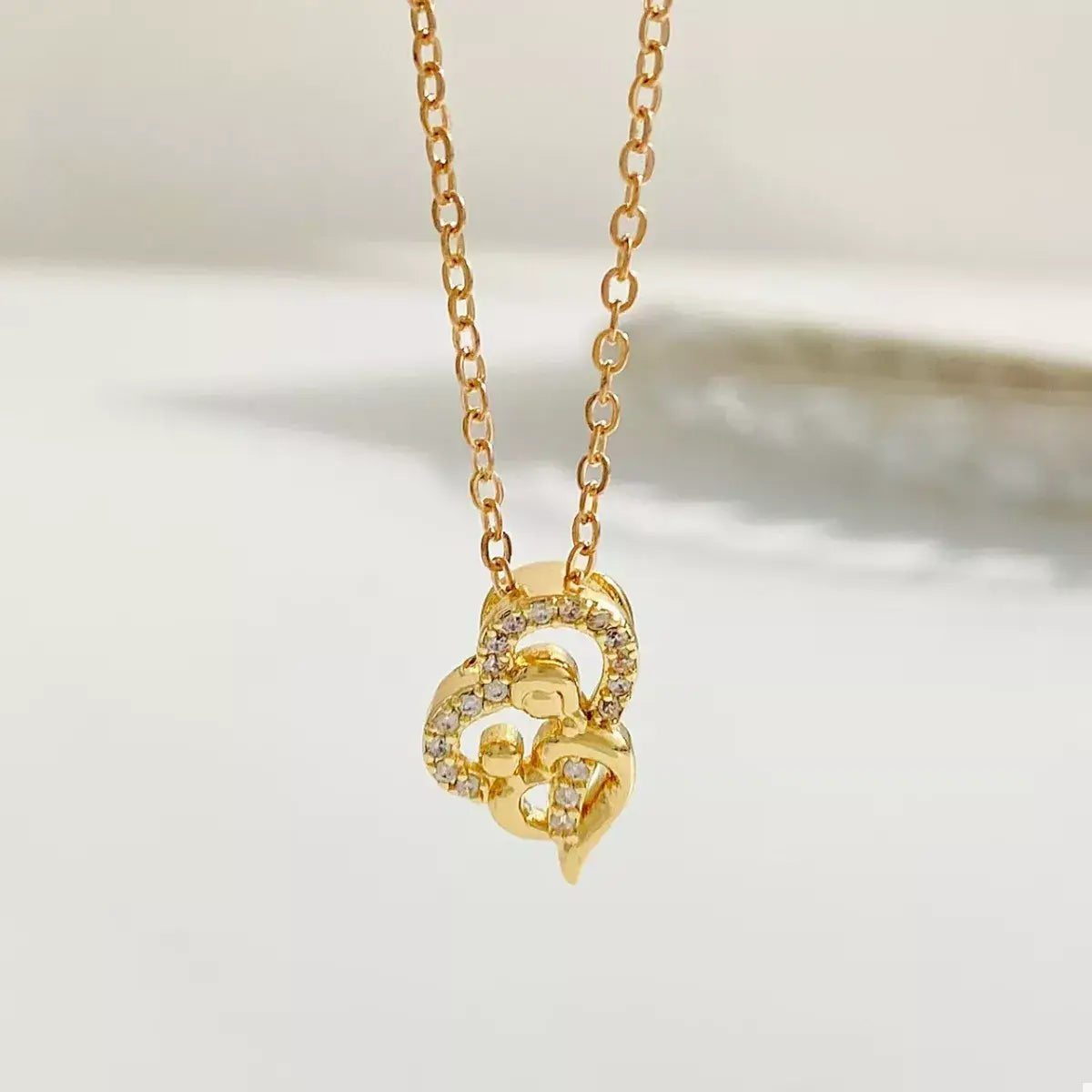 18K Gold-Plated Pendant Necklace - Trendsi - Flyclothing LLC