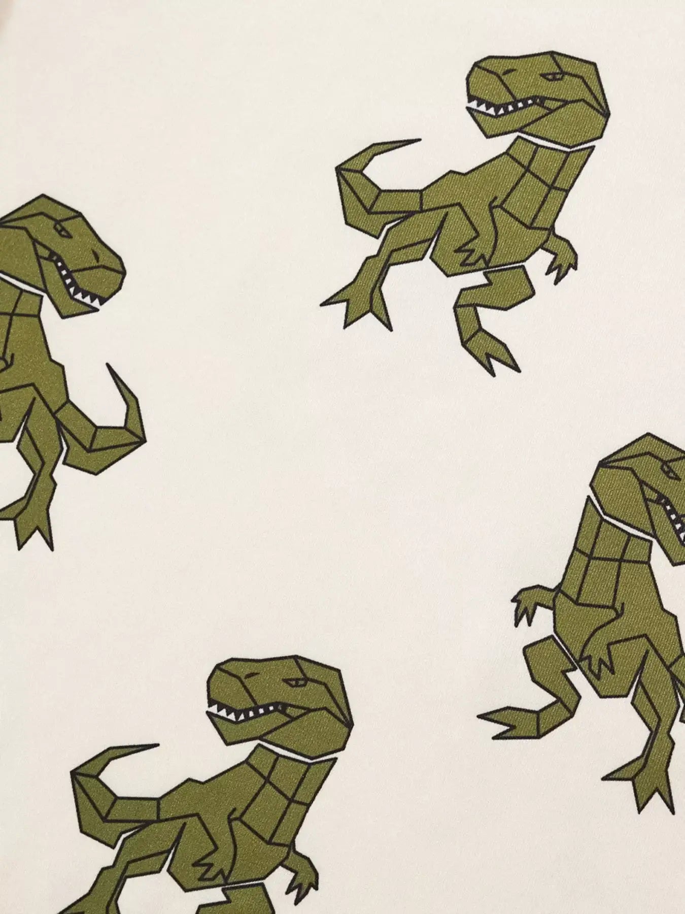 Children's Dinosaur Print Short Sleeve Tee and Shorts Set - Trendsi - Flyclothing LLC