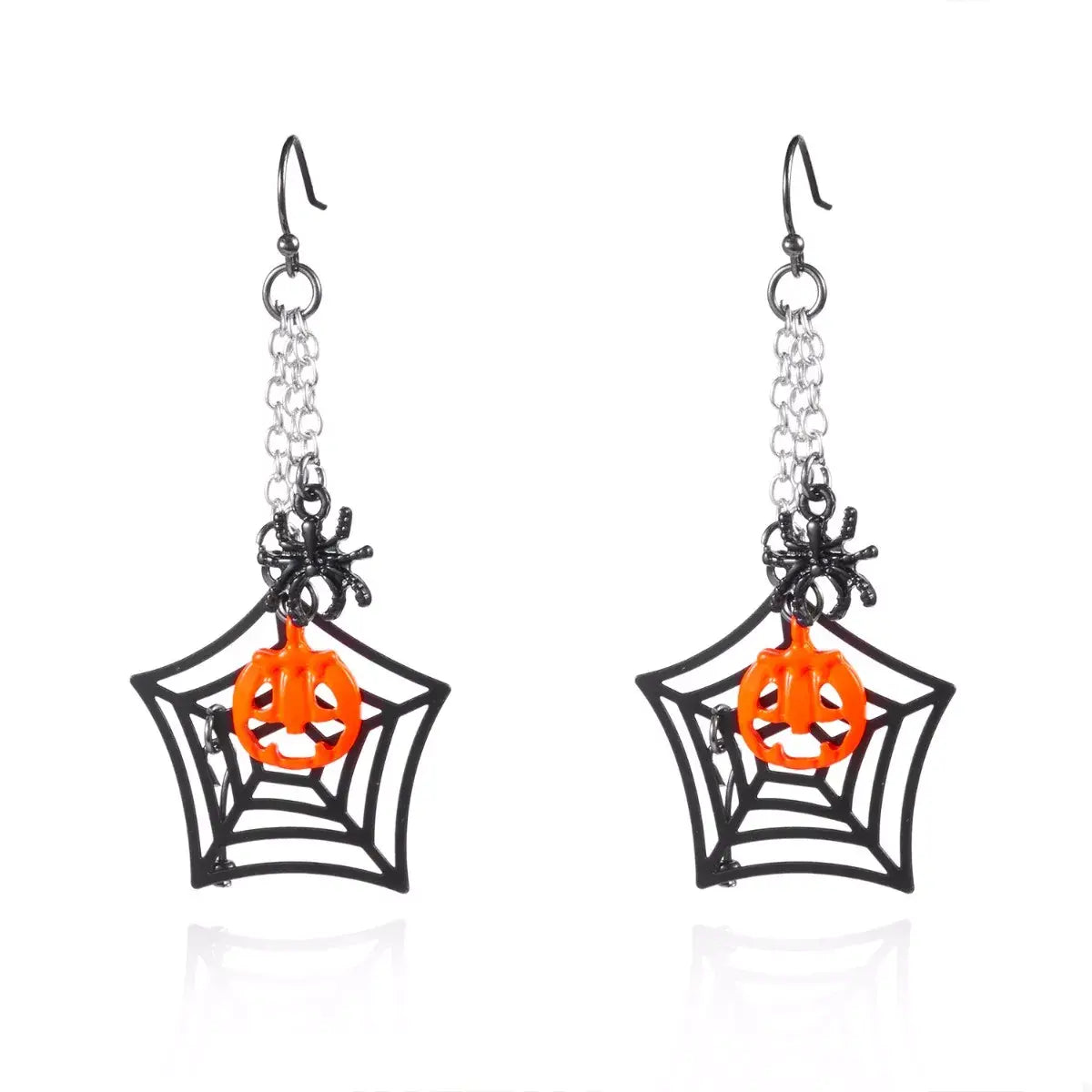 Halloween Spider Web Earrings - Trendsi - Flyclothing LLC