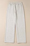 Elastic Waist Active Pants with Pockets - Trendsi - Flyclothing LLC