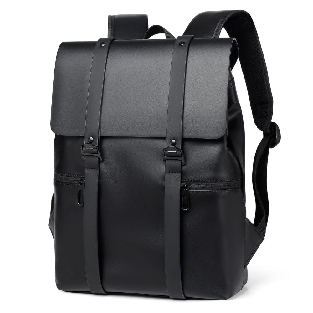 PU Leather Adjustable Strap Backpack Bag - Trendsi
