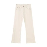Mid Rise Jeans with Pockets - Trendsi - Flyclothing LLC