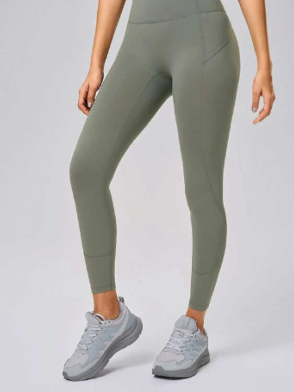 High Waist Active Leggings - Trendsi - Flyclothing LLC