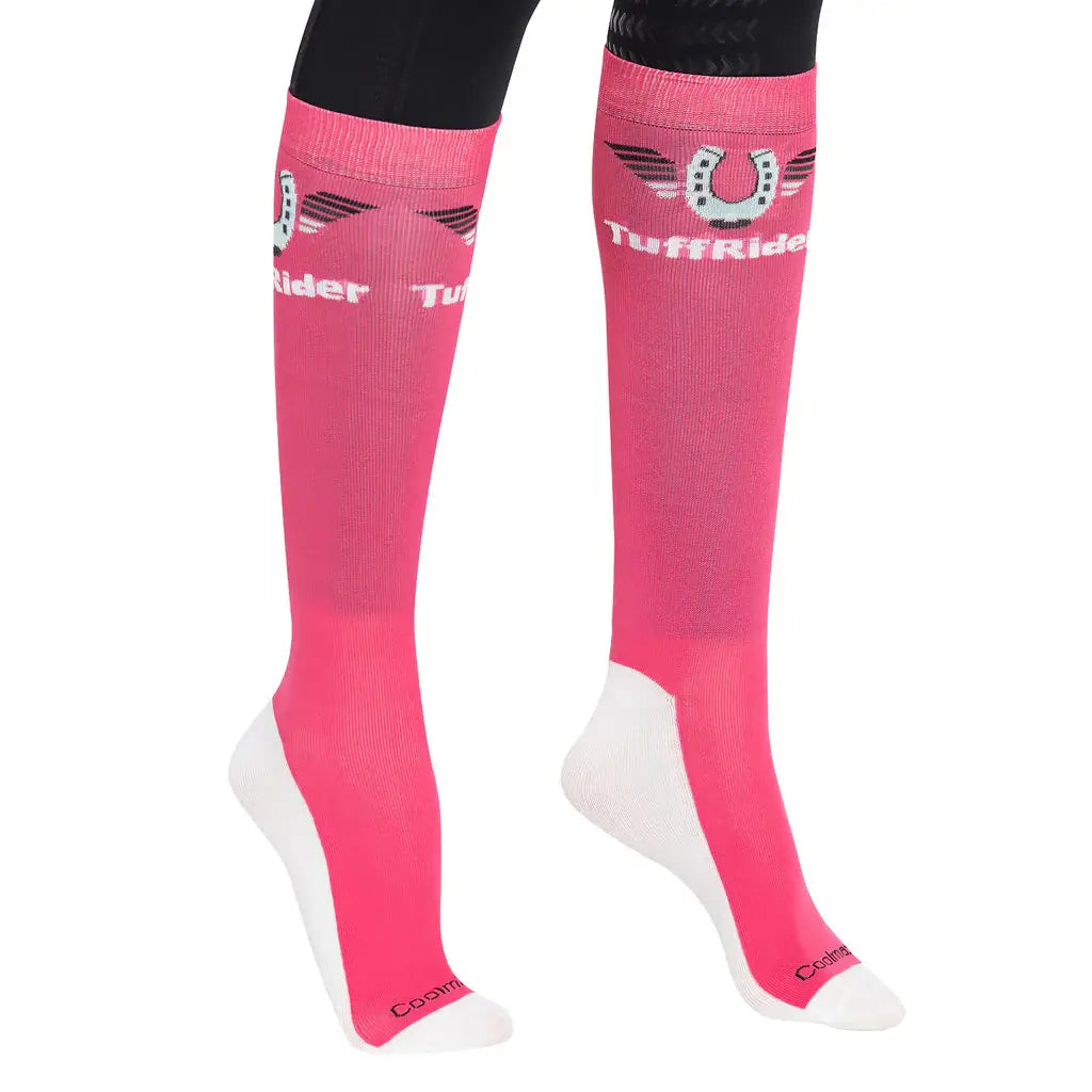 TuffRider Ladies Coolmax Knee Hi Boot Socks - Breeches.com - Flyclothing LLC