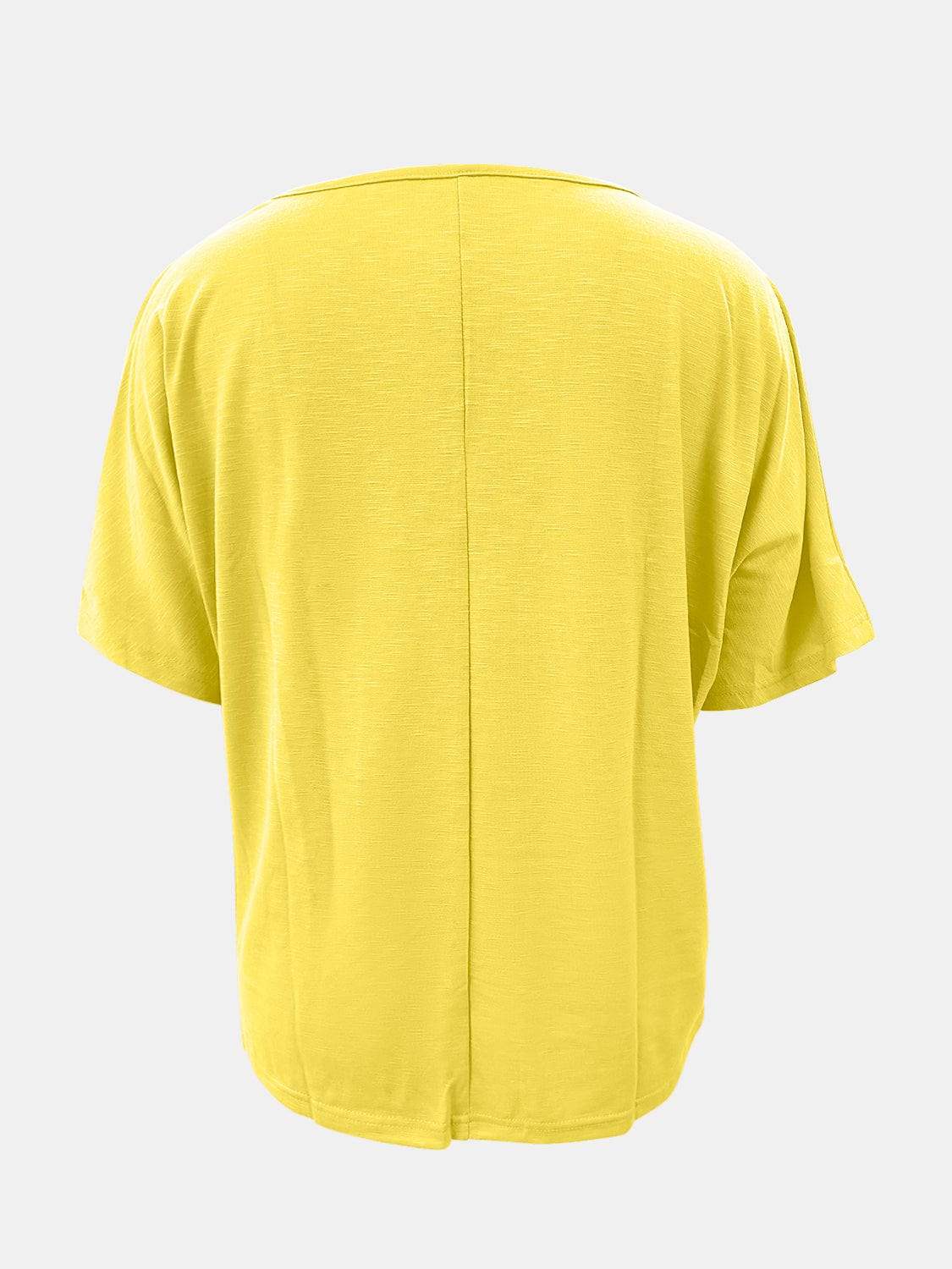 Full Size Scoop Neck Short Sleeve T-Shirt - Trendsi - Flyclothing LLC