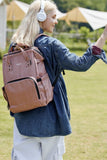 Himawari Waterproof and Anti-Theft Nylon Backpack Bag - Trendsi