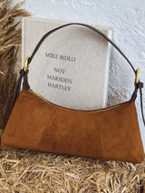 Vintage Suede Hobo Shoulder Bag - Trendsi - Flyclothing LLC