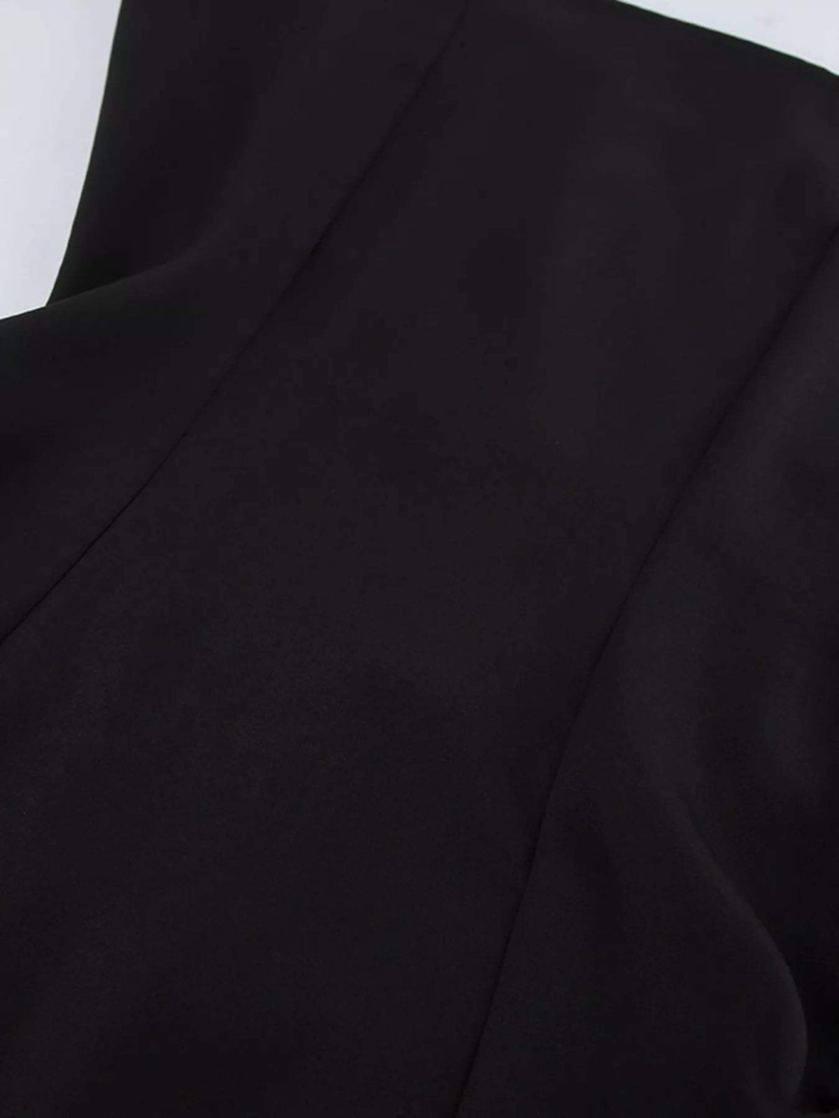 Elegant Stand Collar Blazer and Mini Skirt Set - Trendsi - Flyclothing LLC