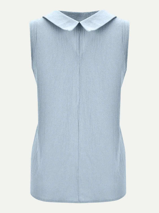 Full Size Round Neck Sleeveless Top - Trendsi - Flyclothing LLC