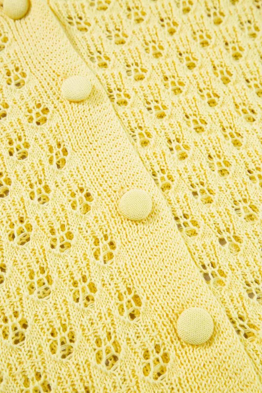 Openwork V-Neck Long Sleeve Cardigan - Trendsi - Flyclothing LLC