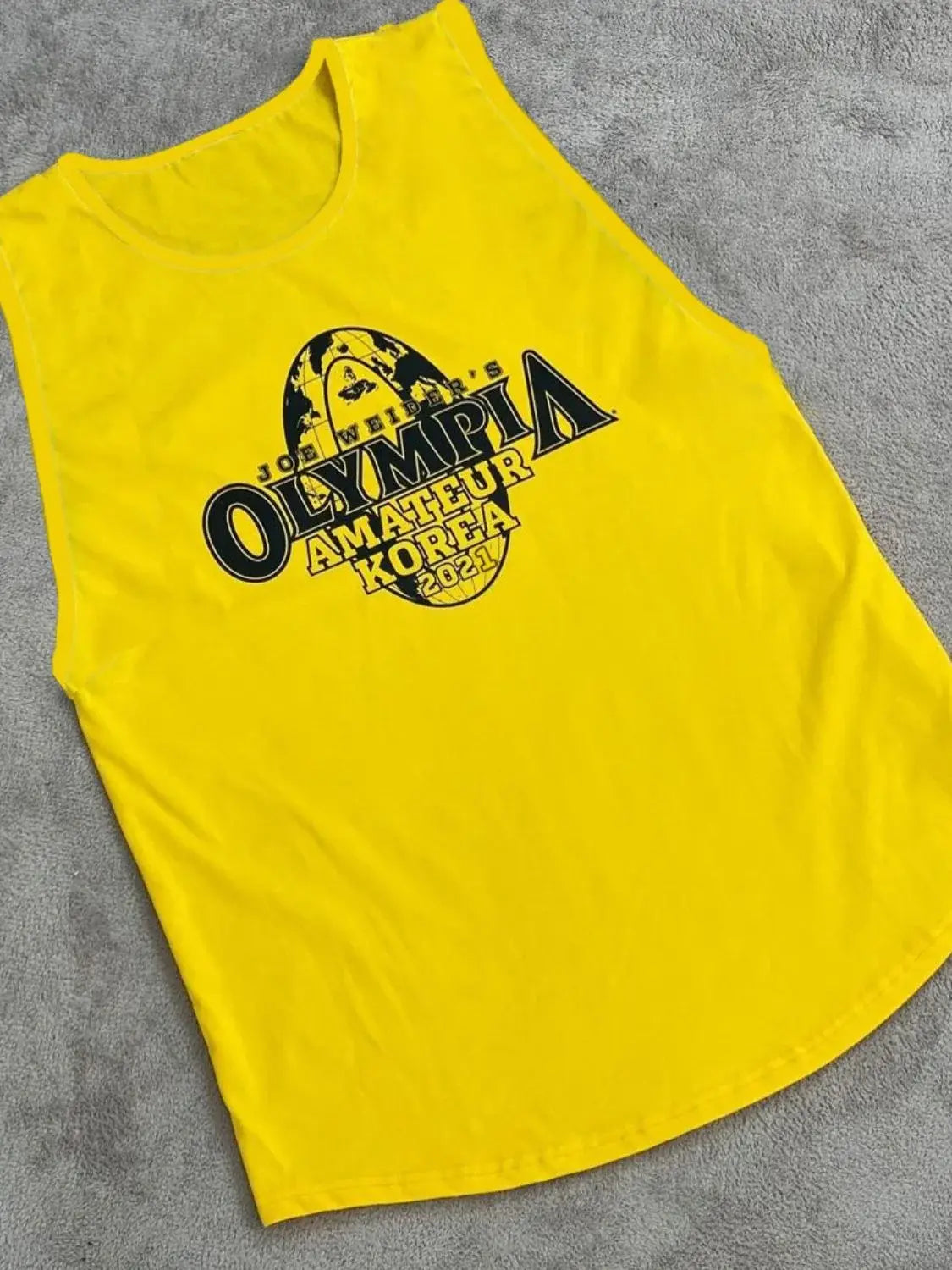 Men's Plus Size Graphic Round Neck Active Tank - Trendsi - Flyclothing LLC