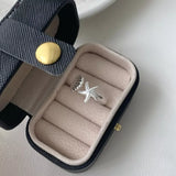Starfish & Seashell Open Ring - Trendsi - Flyclothing LLC