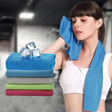 Sports Towel Physical Cooling Microfiber Instant Cool Ice Face Towels For Gym Swimming Yoga Running Cycling Quick Drying Towel - My Store - Flyclothing LLC