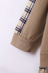 Children's Plaid Hoodie and pants Set - Trendsi - Flyclothing LLC