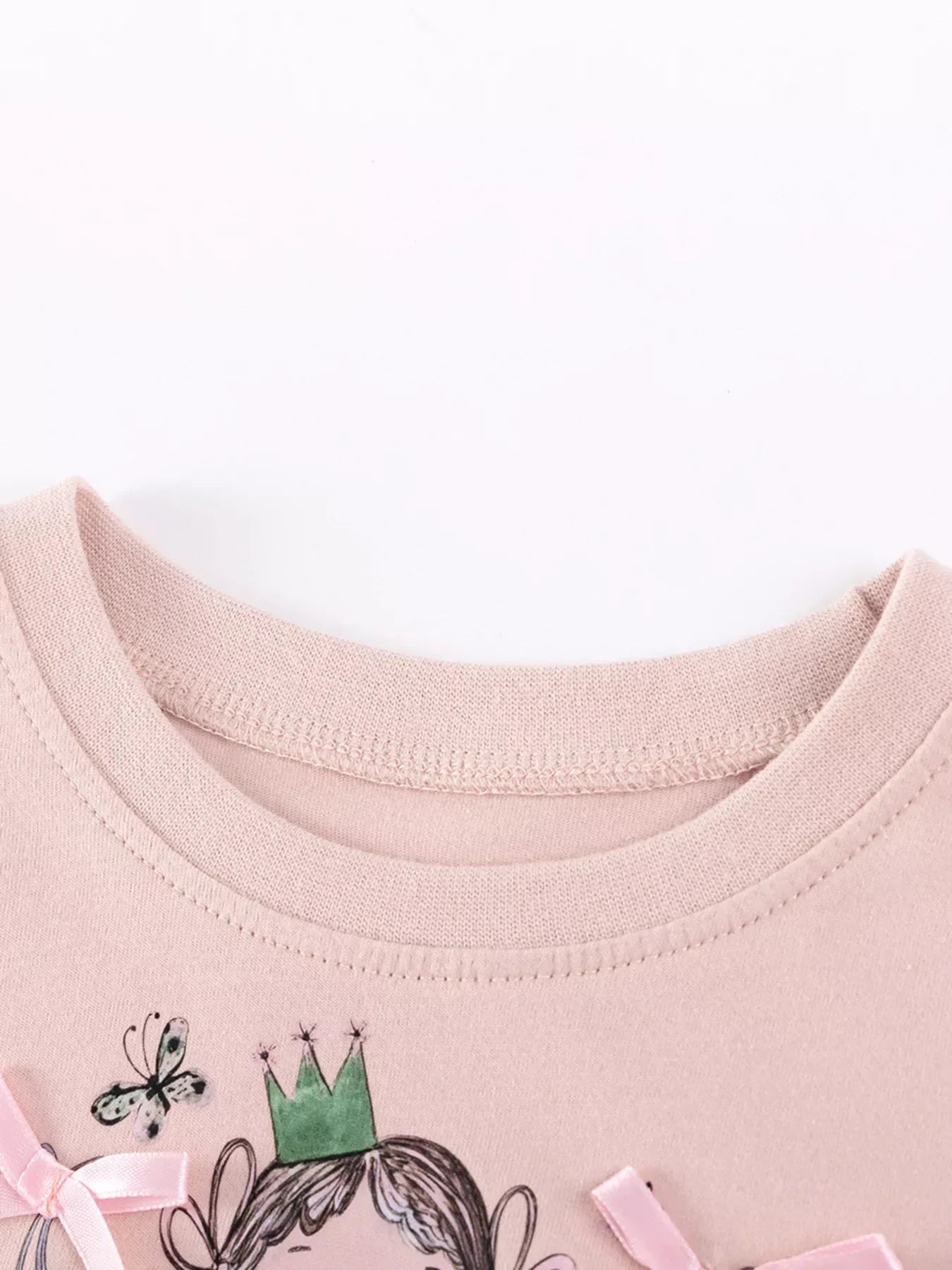 Children's Short Sleeve Tulle Layered Dress - Trendsi - Flyclothing LLC