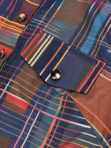 Plaid Long Sleeve Shirt Dress - Trendsi - Flyclothing LLC