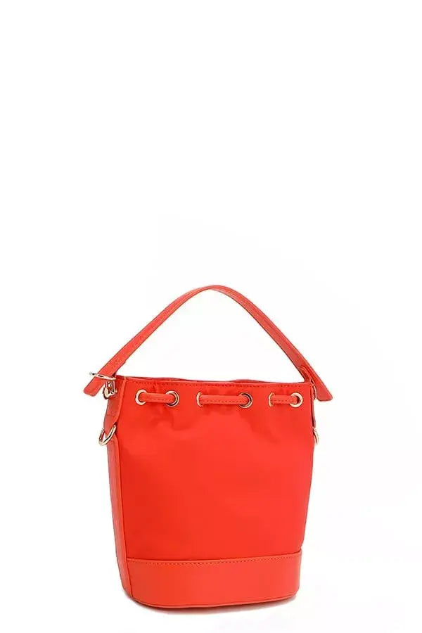 Nicole Lee USA Color Patch Bucket Bag - Trendsi - Flyclothing LLC