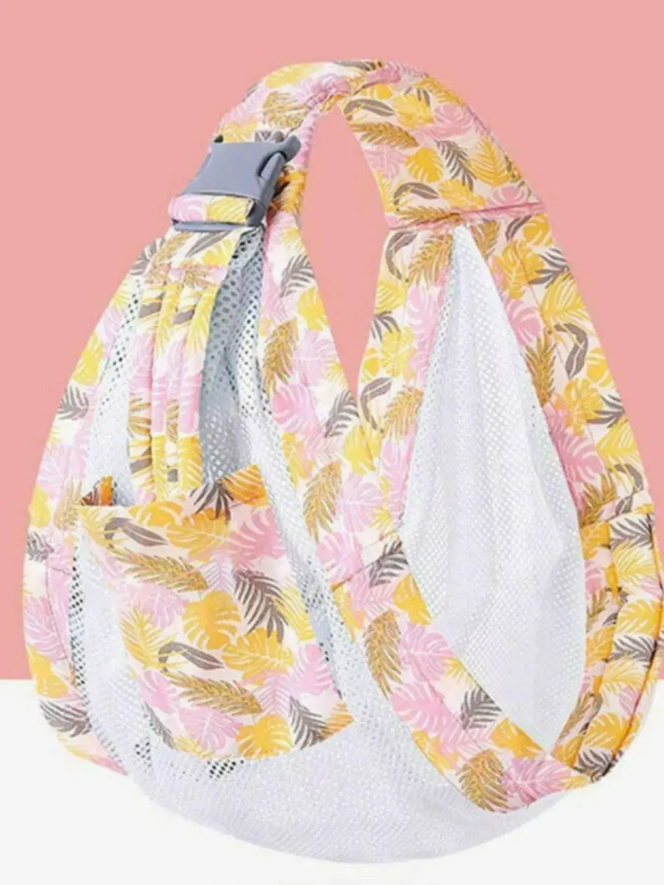 Ergonomic Leaf Print Adjustable Baby Sling - Trendsi - Flyclothing LLC