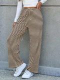 Lovelet Striped Wide Leg Pants - Trendsi - Flyclothing LLC