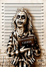 Black Market Art Company Busted Beetle Print